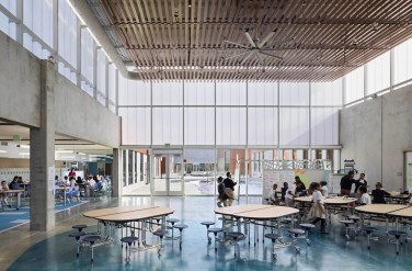 Bright and spacious a good learning environment at Henderson Hopkins School Courtesy Rogers Partners