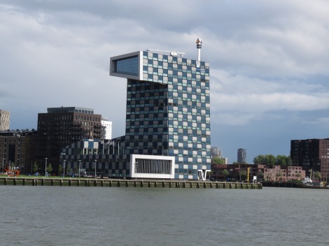 Rotterdam Waterfront - one of many dramatic buildings